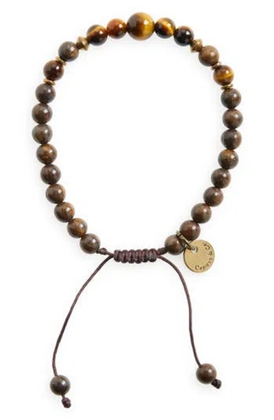Caputo & Co . Semiprecious Stone Slider Bracelet