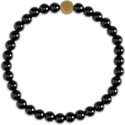 Caputo & Co Stone Bead Bracelet In Multi