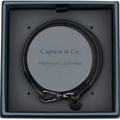 CAPUTO & CO SWIVEL CRAFTMAN LEATHER BRACELET