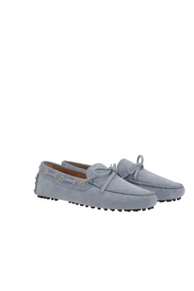 Car Shoe Flat Shoes In Periwinkle