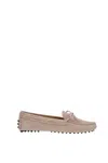 Car Shoe Neutral Loafers In Pink