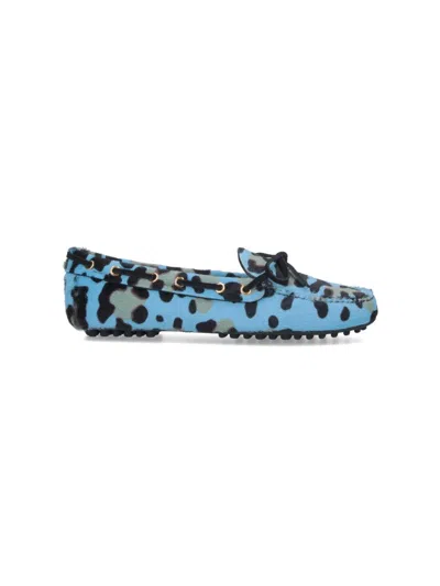 Car Shoe Pony Hair Loafers