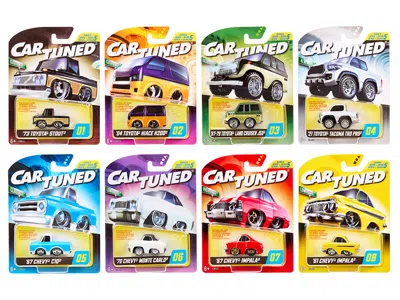 Car Tuned Hobby/alt 2025 Series 5 Set Of 8 Pieces Diecast Model Cars By Cartuned