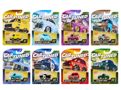Car Tuned Mainline 2025 Series 8 Set Of 8 Pieces Diecast Model Cars By Cartuned In Multi