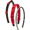 Cara 3-pack Headband Set In Multi