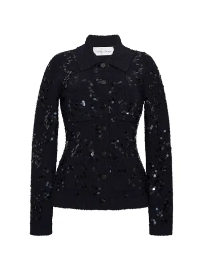 Cara Cara Adelaid Sequin-embellished Cardigan In Multi