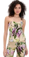 Cara Cara Agnes Top Wisteria Ginger Root In Wisteria Ginger Root