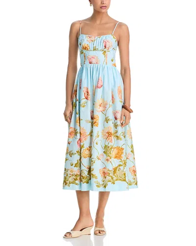 Cara Cara Alba Midi Dress In Multi