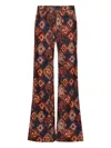 Cara Cara Alfie Corduroy Flared Trousers In Multi