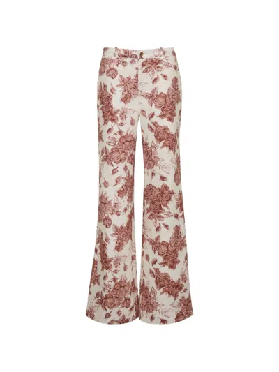 Cara Cara Annie Floral-pattern Trousers In Multi