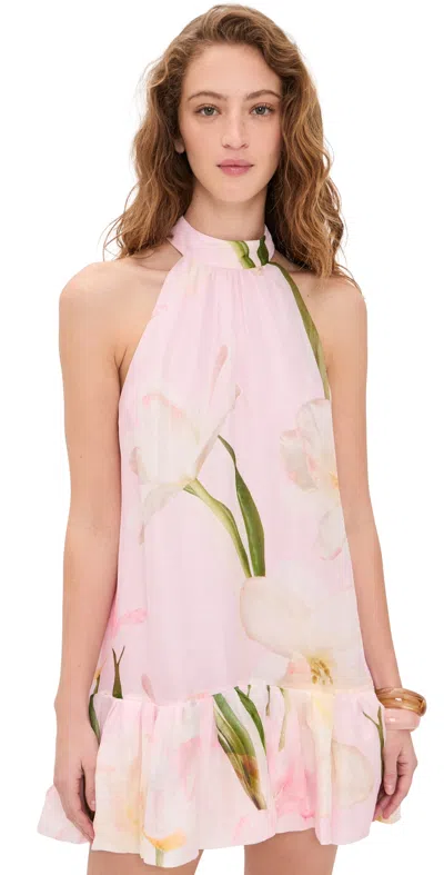 Cara Cara Arca Mini Dress Lillian Blush In Neutral