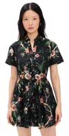 Cara Cara Asbury Mini Dress Chintz Black In Chintz Black