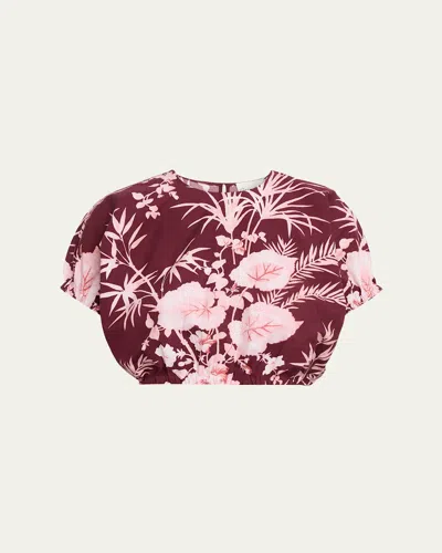 Cara Cara Bari Printed Top In Pink