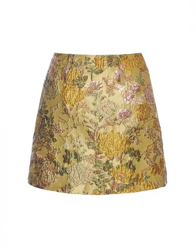Cara Cara Bea Skirt In Yellow