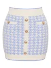Cara Cara Bodie Mini Skirt In Blue