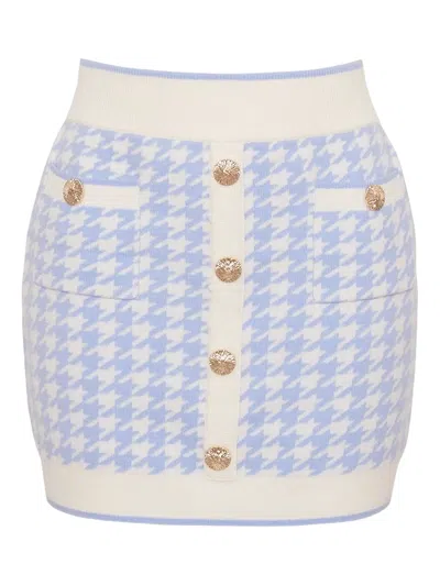 Cara Cara Bodie Mini Skirt In Blue