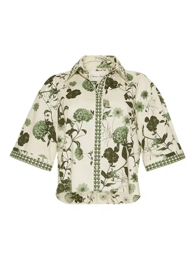 Cara Cara Calvia Shirt In Brown
