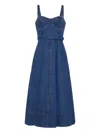 Cara Cara Calypso Midi Dress In Blue