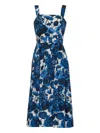 Cara Cara Candace Midi Dress In Blue