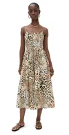 Cara Cara Carmen Dress Cheetah Natural In Animal Print