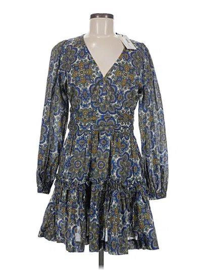 Pre-owned Cara Cara Casual Dress In Blue