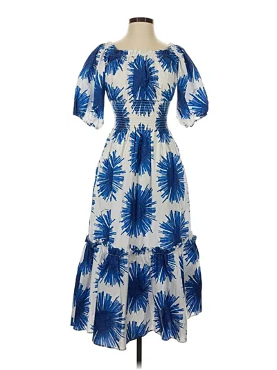 Pre-owned Cara Cara Casual Dress In Blue