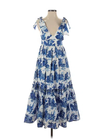 Pre-owned Cara Cara Cocktail Dress In Blue