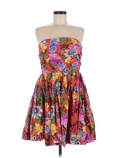 Pre-owned Cara Cara Cocktail Dress In Orange