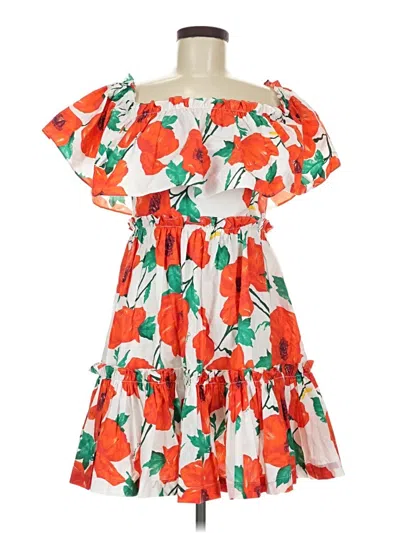 Pre-owned Cara Cara Cocktail Dress In Orange
