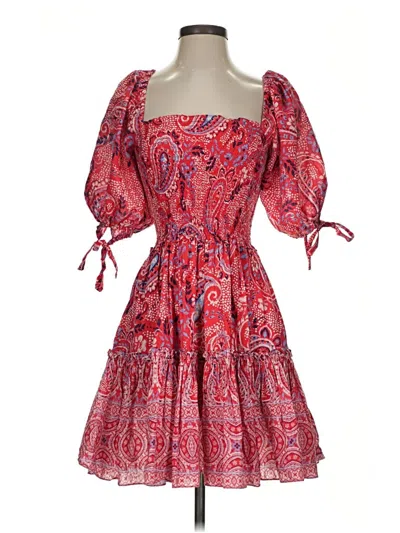 Pre-owned Cara Cara Cocktail Dress In Red