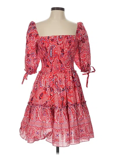 Pre-owned Cara Cara Cocktail Dress In Red