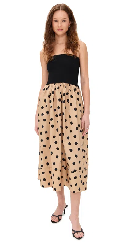 Cara Cara Cynthia Dress Spot Ginger Root