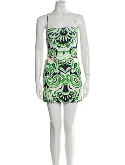 Pre-owned Cara Cara Dria Mini Dress W/ Tags In Neutral