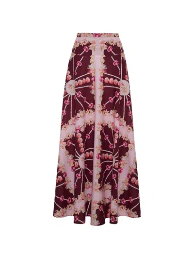 Cara Cara Gabriella Maxi Skirt In Pink