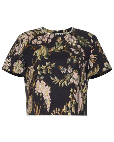 Cara Cara Hudson Top Clover Black In Multi