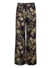Cara Cara Josephine Floral-print Trousers In Multi