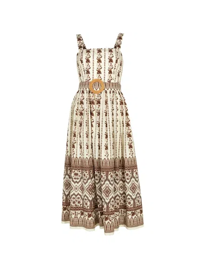Cara Cara Julie Dress In Brown