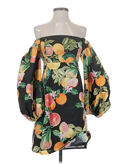 Pre-owned Cara Cara Kimono In Black