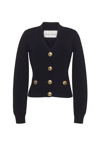 Cara Cara Lavira Cardigan In Black