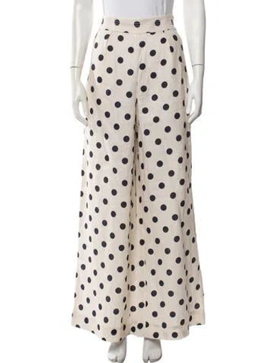 Pre-owned Cara Cara Linen Wide Leg Pants W/ Tags In Multi