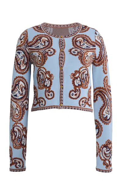 Cara Cara Llana Printed Cardigan In Animal Print