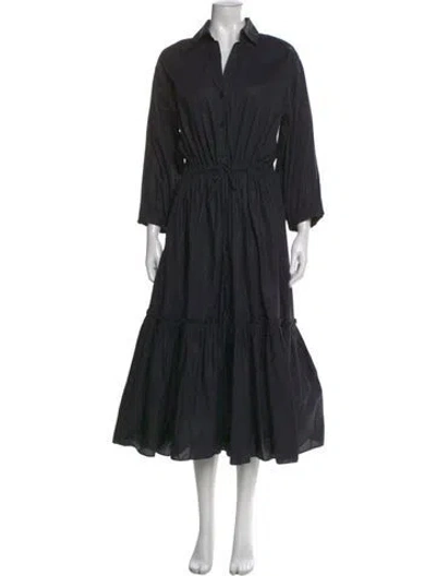 Pre-owned Cara Cara Long Dress In Black