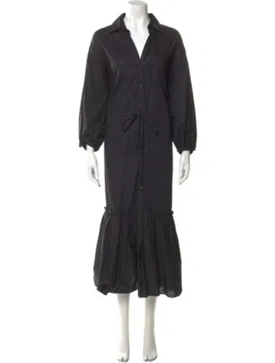 Pre-owned Cara Cara Long Dress In Black