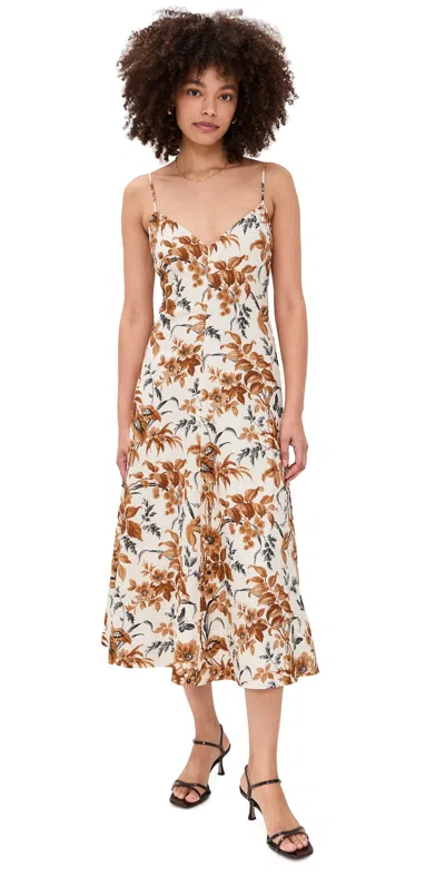 Cara Cara Mae Dress Windsor Egret In Multi