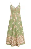Cara Cara Mae Linen Midi Dress