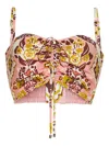 Cara Cara Maidstone Floral-print Drawstring Top In Multi