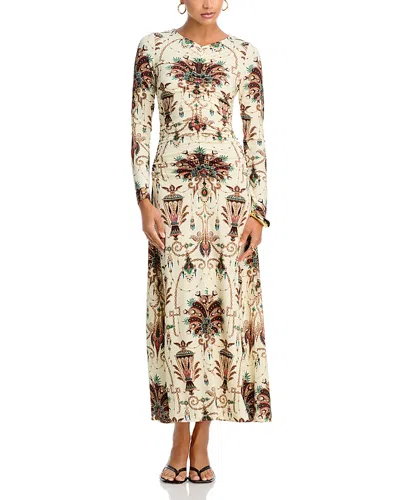 CARA CARA MAISY RUCHED MIDI DRESS