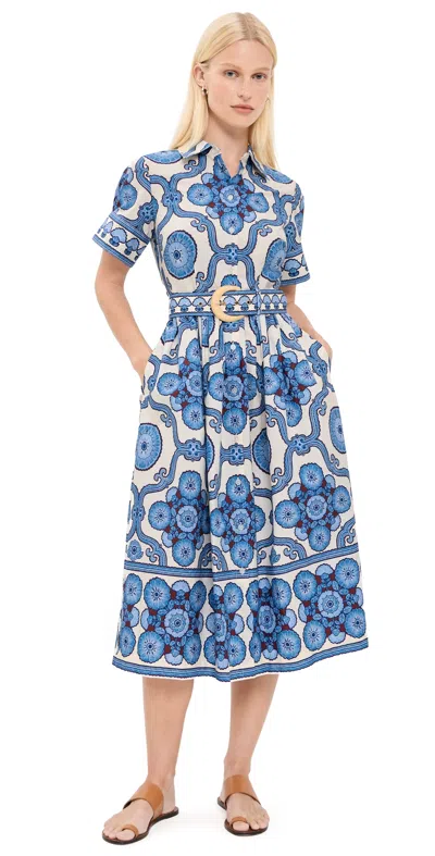 Cara Cara Malena Dress Mod Floral Blue