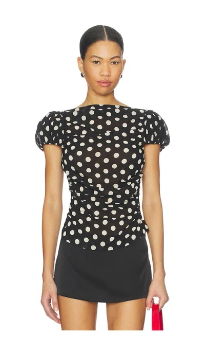 Cara Cara Melissa Top In Black