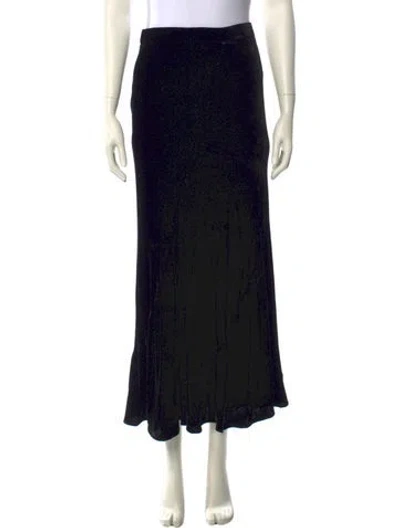 Pre-owned Cara Cara Midi Length Skirt W/ Tags In Black